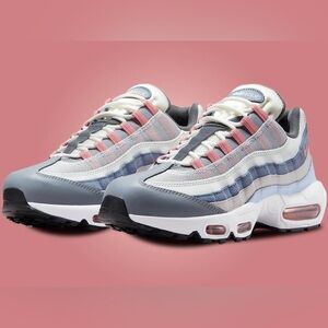 Nike Men’s Air Max 95 Red Stardust/Vast Grey